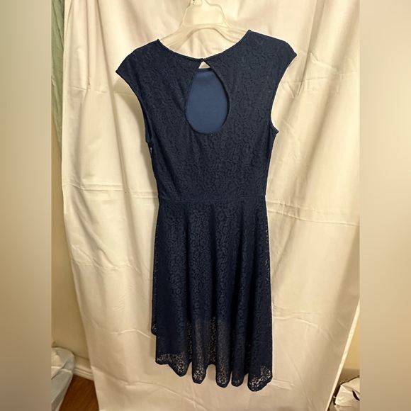 Ali & Jay size Small Blue Laced mini Dress - Picture 2 of 4